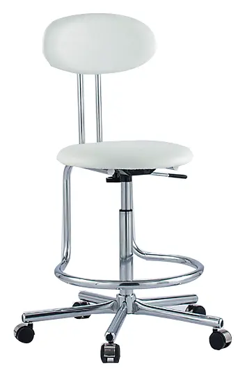 LS - 122 židle lékařská, koženka Oto V 1 bílá